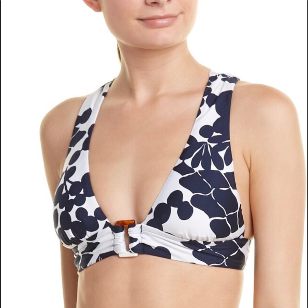 Trina Turk Bali Blossoms Halter Top